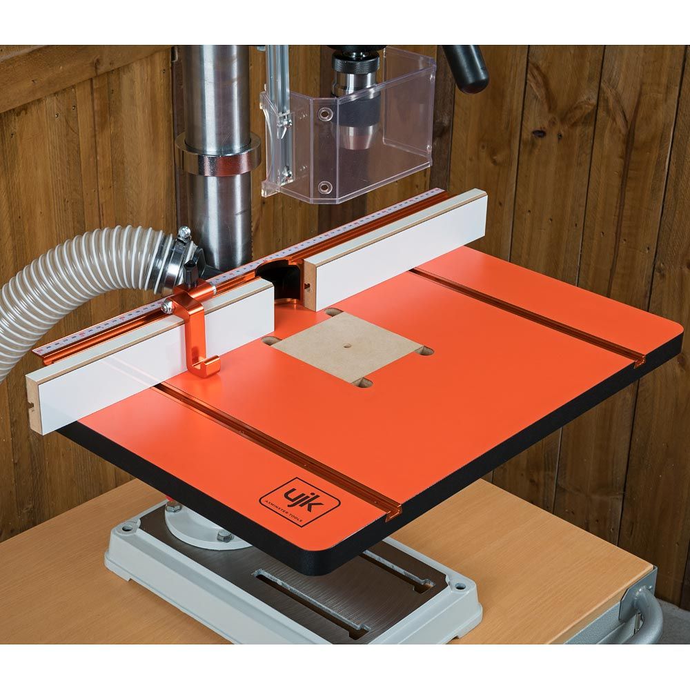 UJK Drill Press Table & Fence for Pillar Drills 595 x 395mm