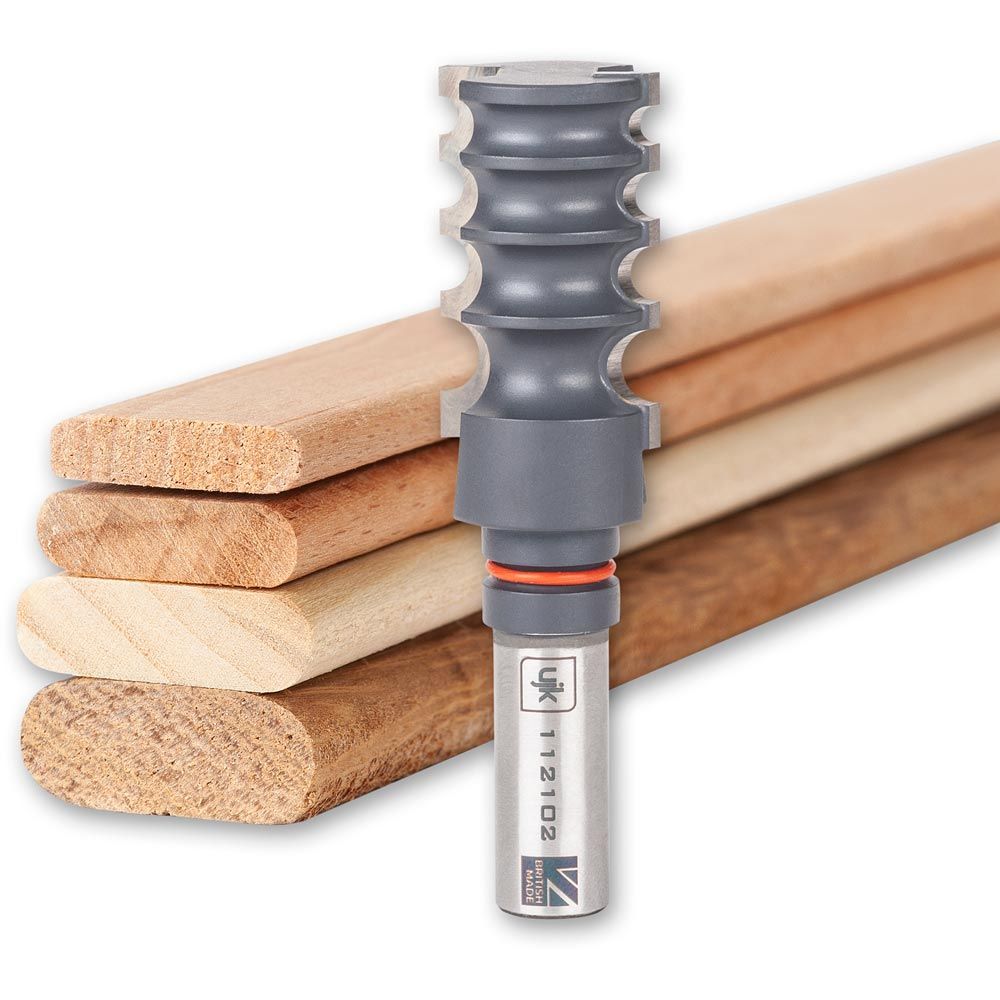 UJK Loose Tenon Router Cutter for 4, 5, 6, 8mm - 1/2" Shank