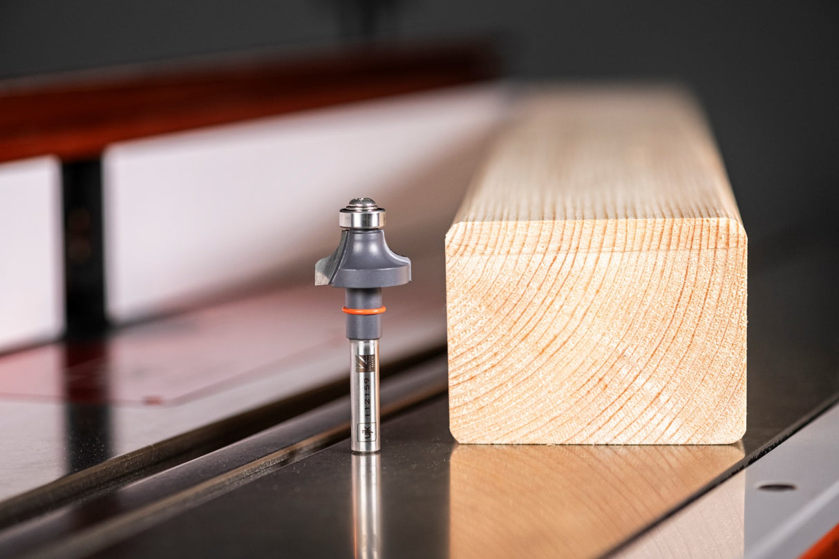 UJK Round Over Router Bits - 1/4" Shank