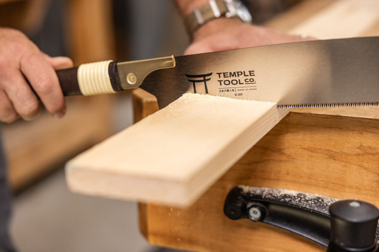 Temple Tool Co Japanese Kataba Pull Saw | Universal Cut | 265mm