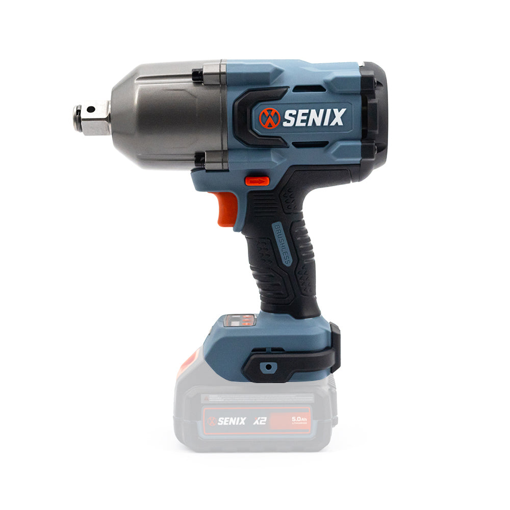 Senix X2 18V 3/4" 1500Nm Brushless Impact Wrench Skin