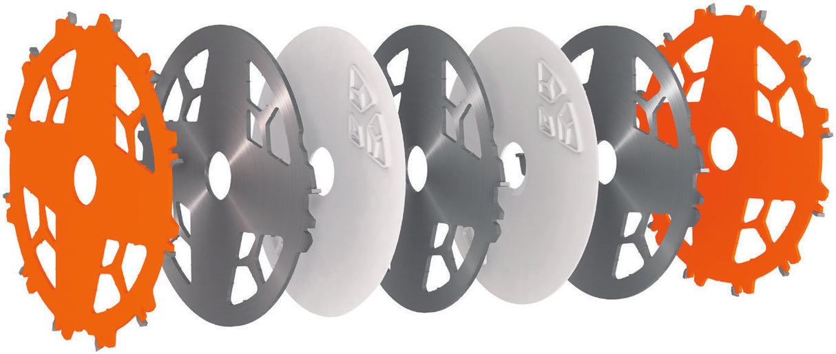 CMT Dado Pro Stacked Dado Set with Lock Spacers - 203mm (8") Diameter - 30mm Bore - 230-312-08M