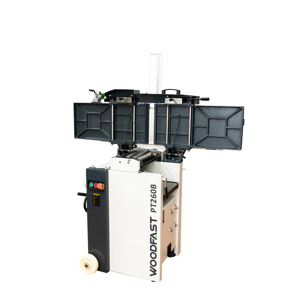 260mm (10") Combination Planer & Thicknesser with Spiral Head Cutter Block PT260B by Woodfast