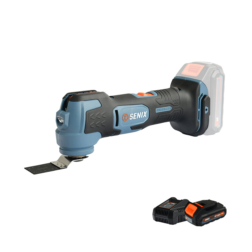 Senix X2 18V Oscillating Multi-Tool Kit