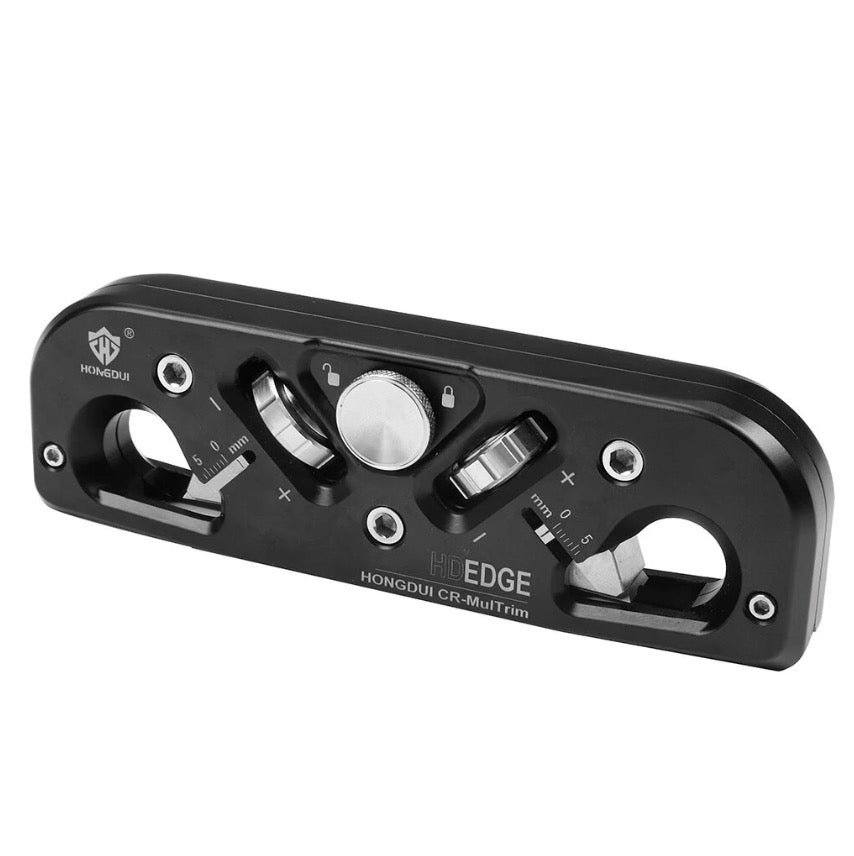 2 In 1 Chamfer & Roundover Edge Plane - Includes 3 Carbide Inserts - By Hongdui Tools