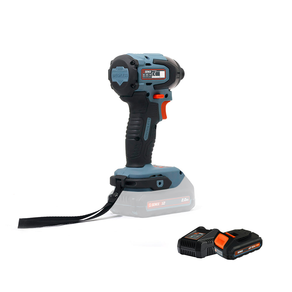 Senix X2 18V Brushless Impact Driver Kit