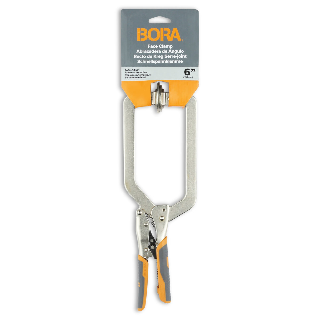 BORA Auto Adjust 6-Inch Face Clamp