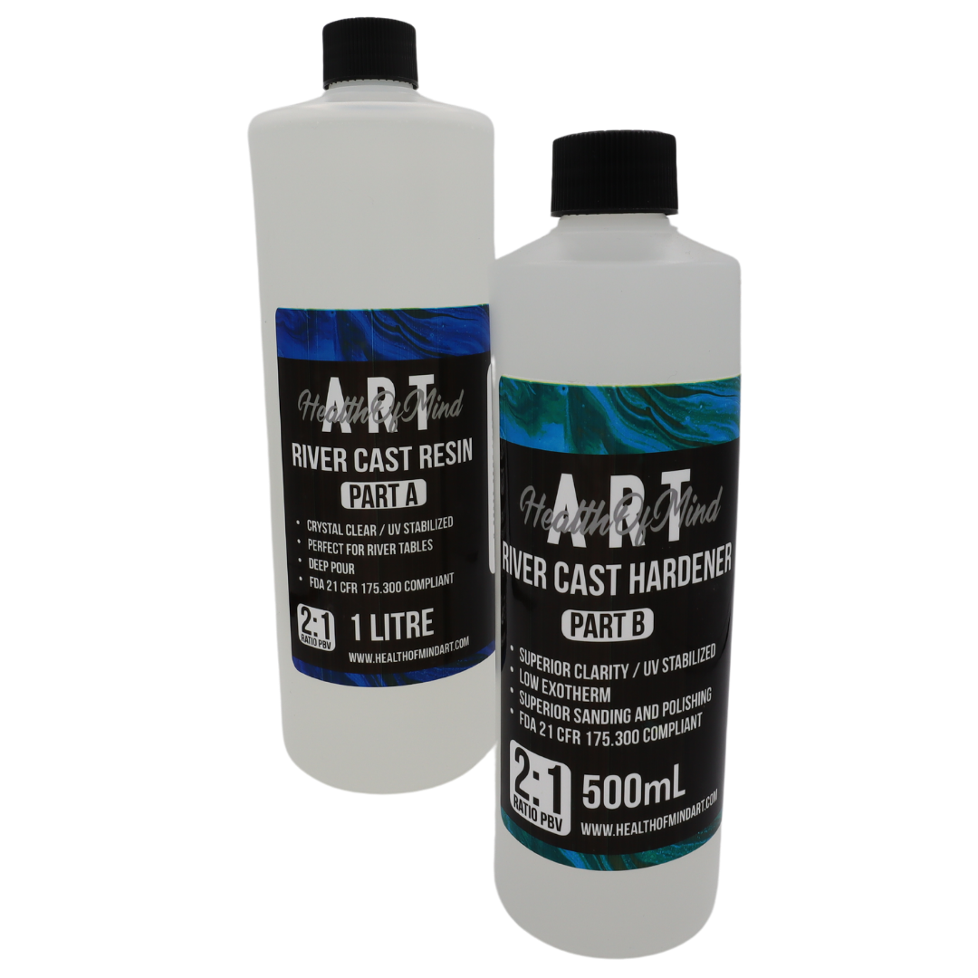 River Cast Resin 15L | Health of Mind Art