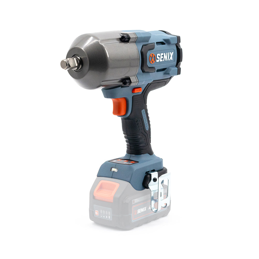 Senix X2 18V 1/2" 1000Nm Brushless Impact Wrench Skin