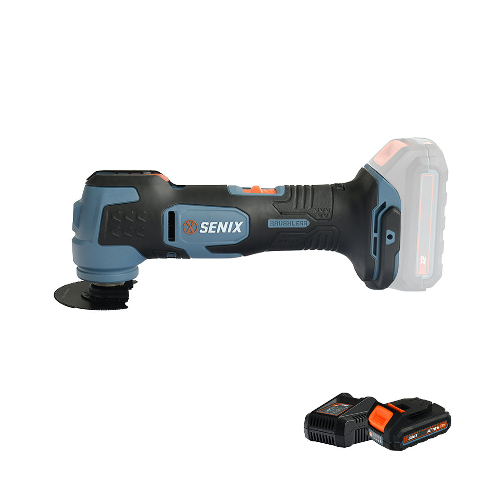 Senix X2 18V Oscillating Multi-Tool Kit