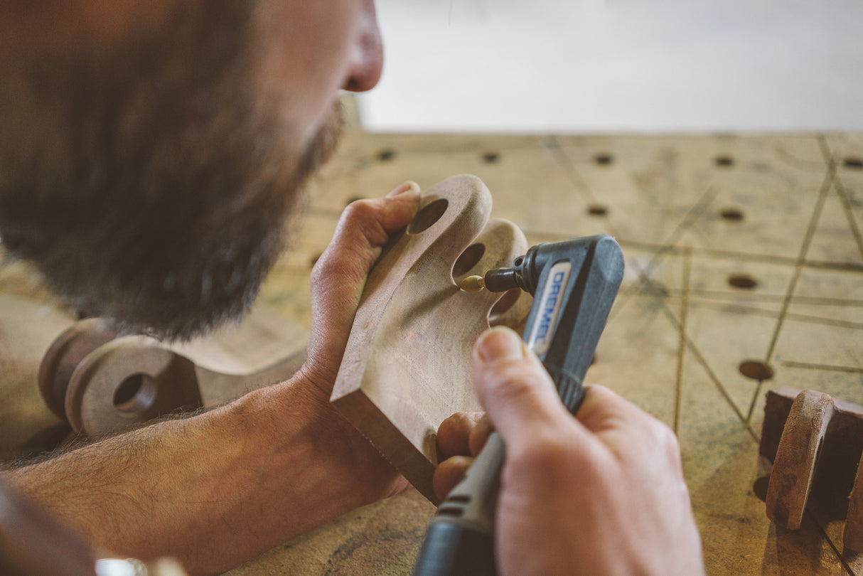 Kutzall 1/4" x 1/2" Flame Burr - 1/8" Shank