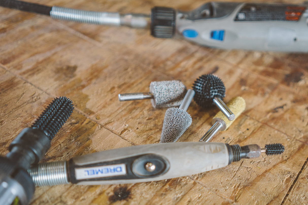 Kutzall 1/8" x 7/8" Ball Nose Burr - 1/8" Shank