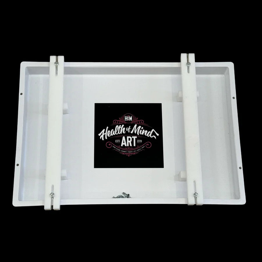 Art Deluxe Single Piece Reusable Large Serving Board Resin Mould 630x430mm | Health of Mind Art