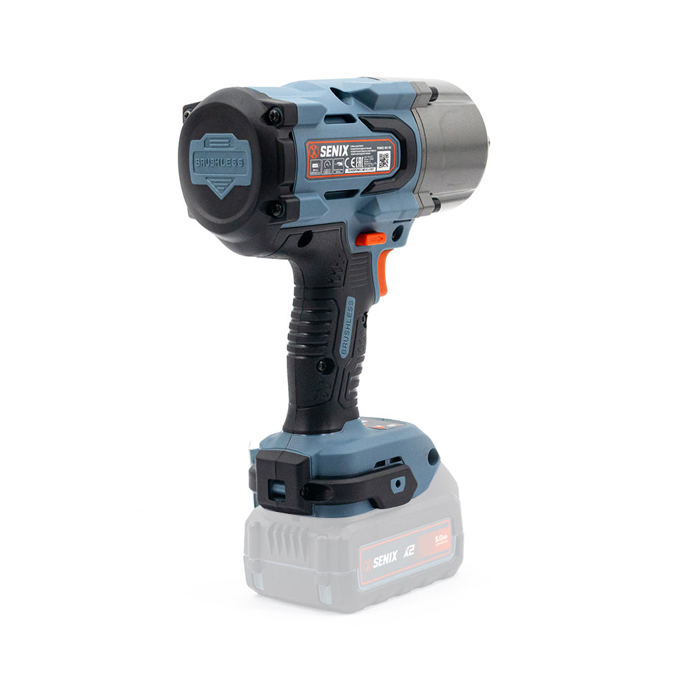 Senix X2 18V 1/2" 1000Nm Brushless Impact Wrench Skin