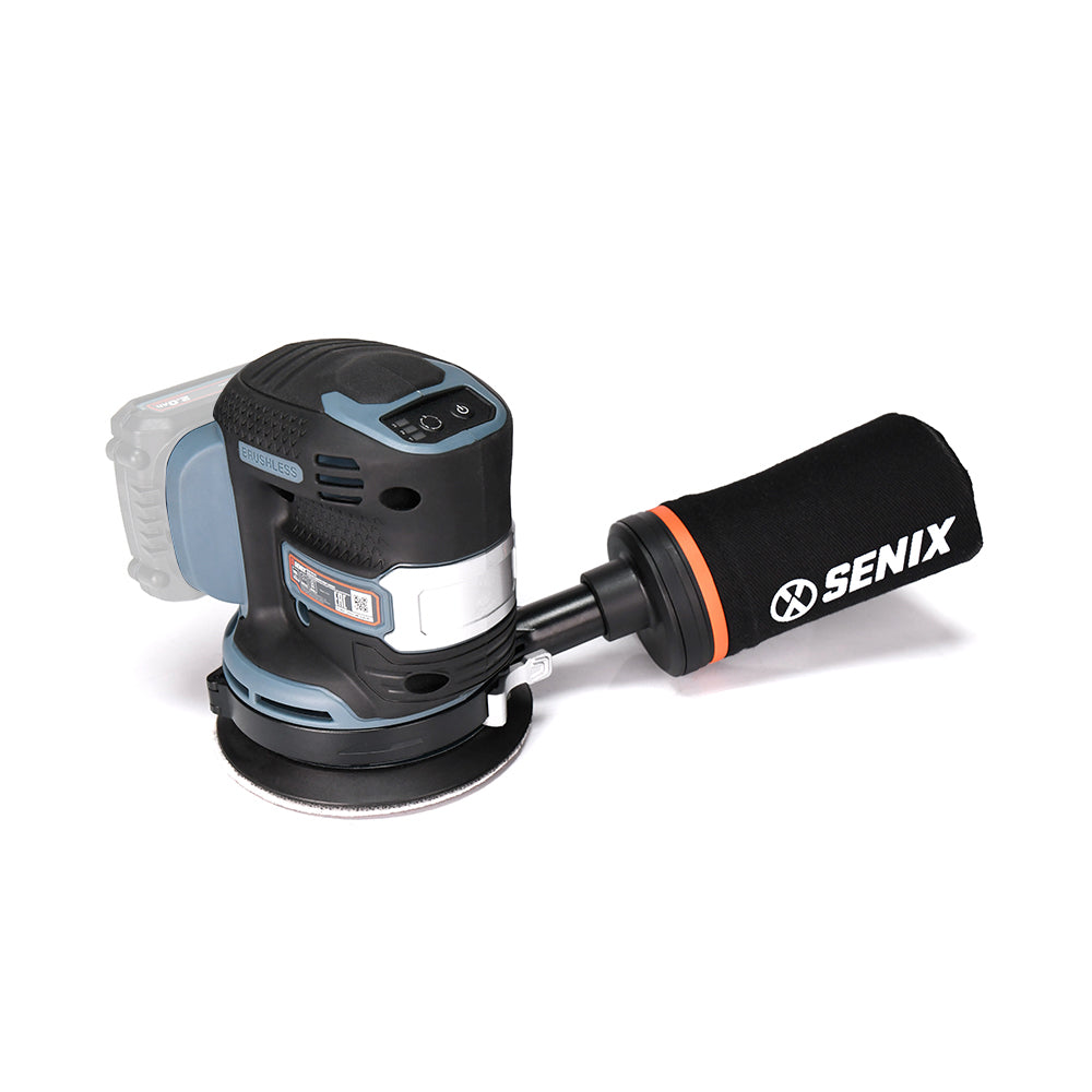Senix X2 18V Brushless 125mm Random Orbital Sander Skin