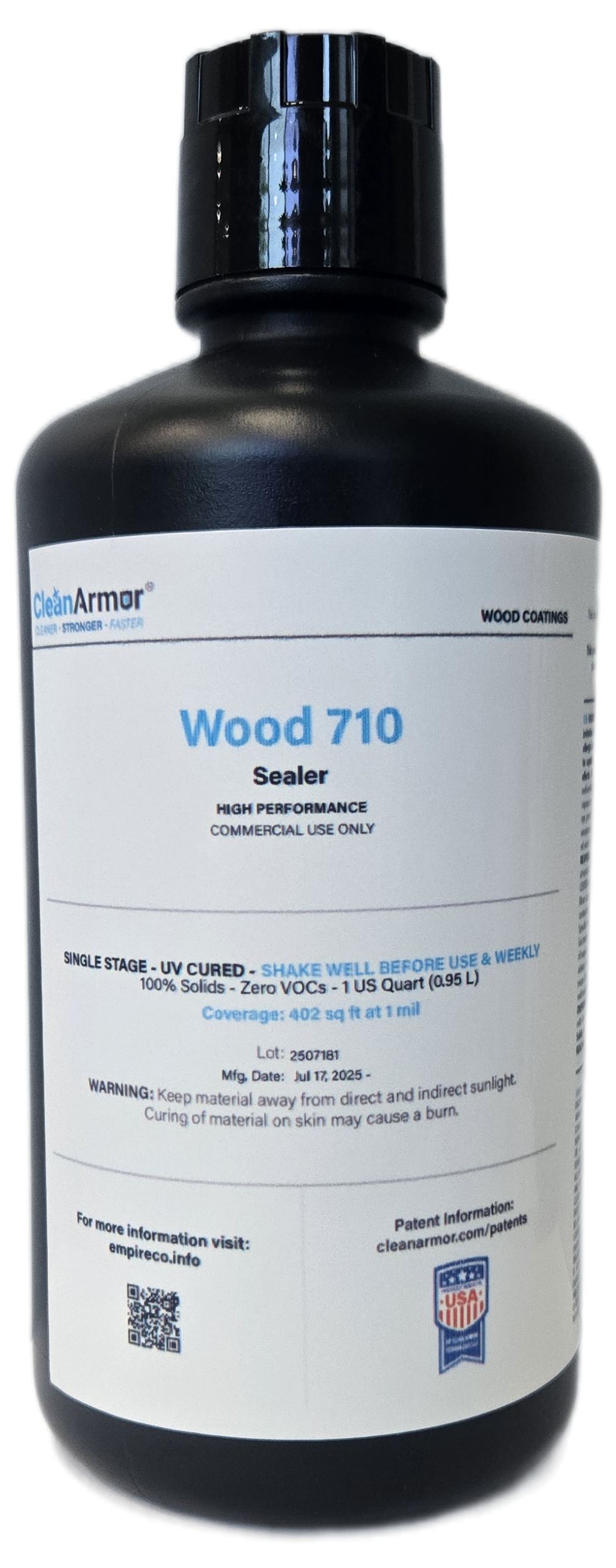 Clean Armor 710 Wood Sealer For Interior & Exterior