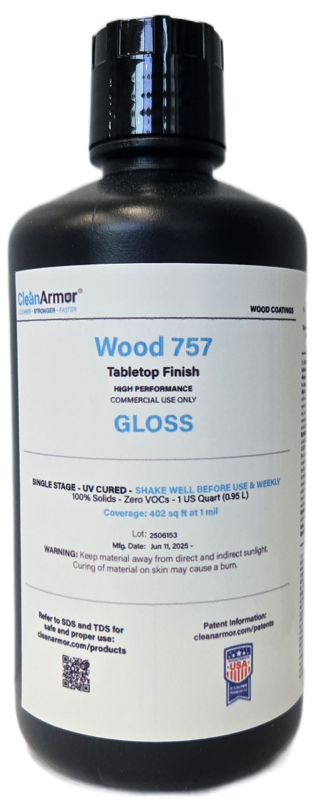 Clean Armor 757 Commercial Tabletop Finish | Gloss