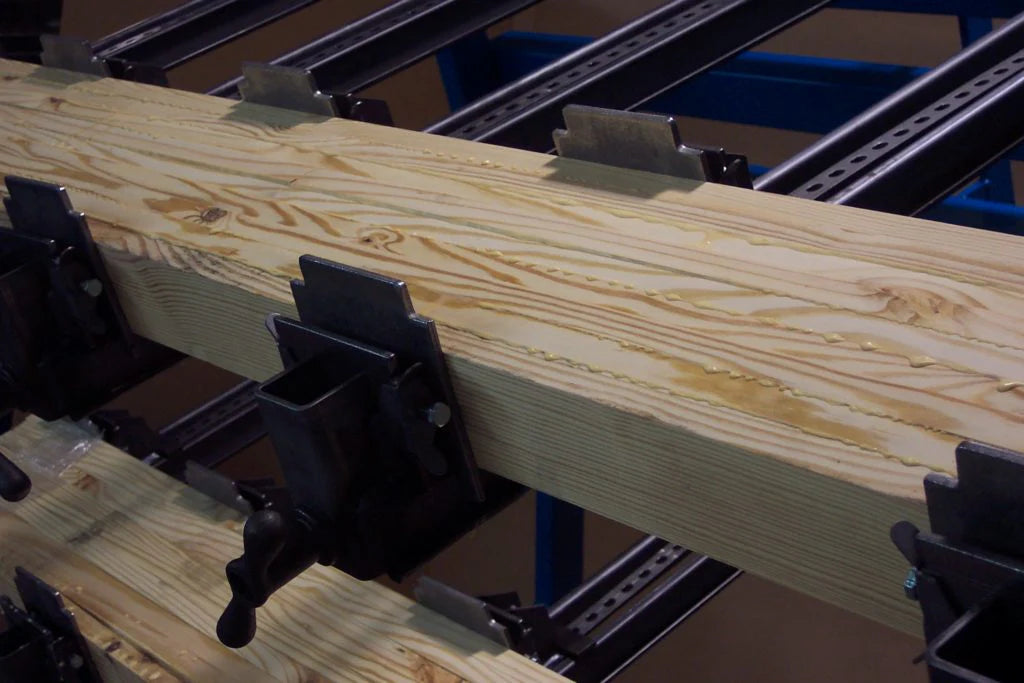 James L Taylor Rail & Post Clamping Rack 4.88m/16' | 36 Clamp System