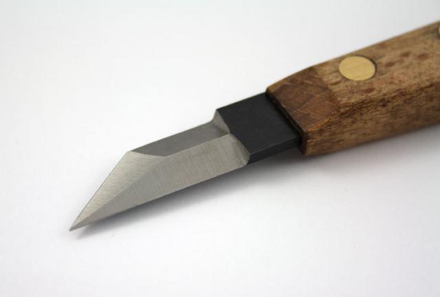 Narex PROFI Notching Carving Knife - 40mm Blade for Woodcarving