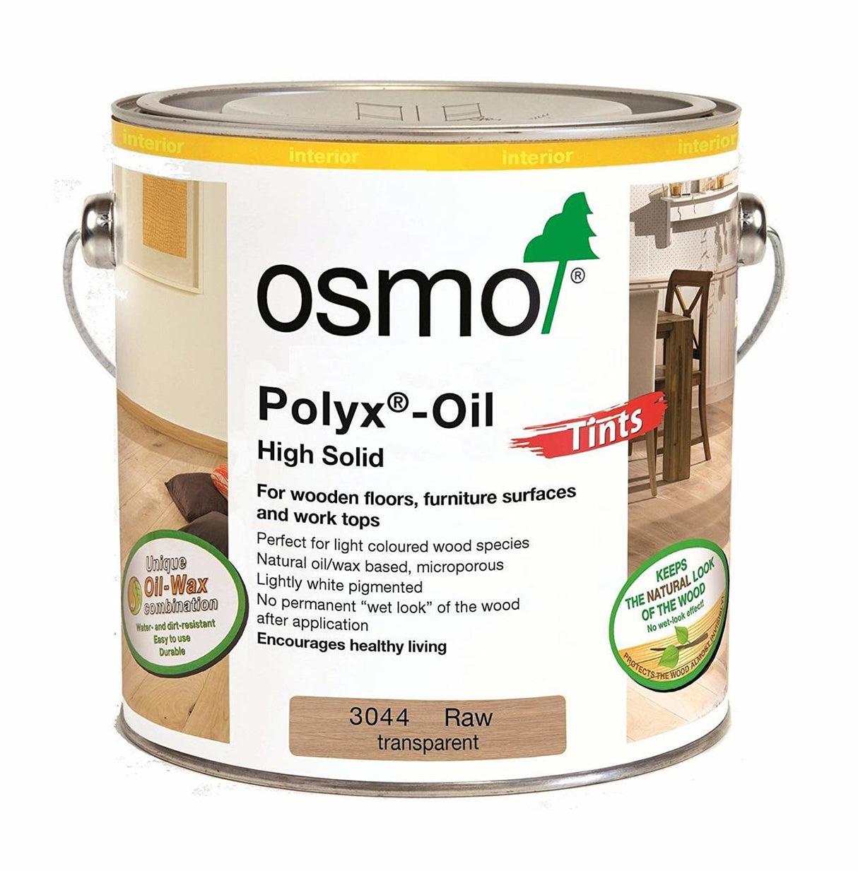Osmo 3044 Polyx Oil Raw | 10L
