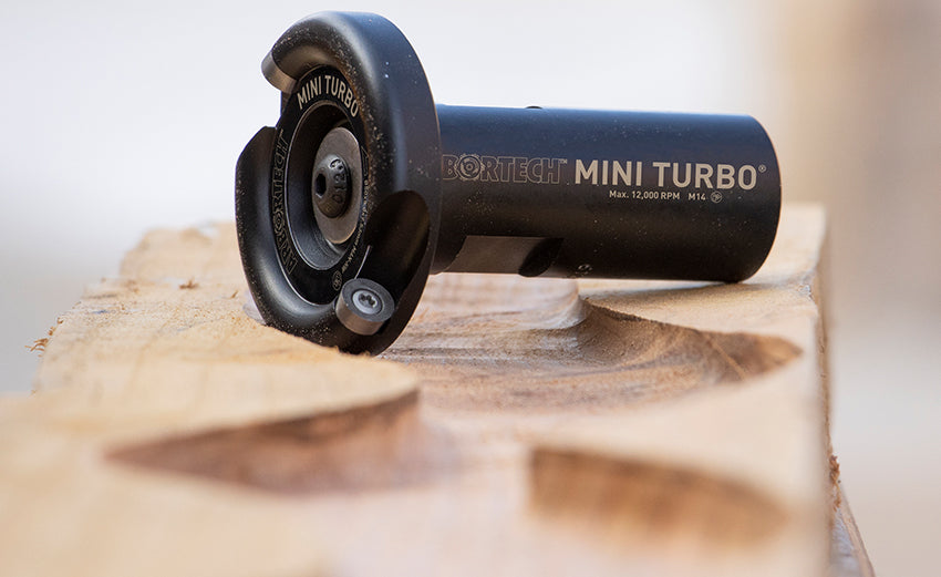 Arbortech Mini TURBO Kit 50mm Freehand Carving Attachment