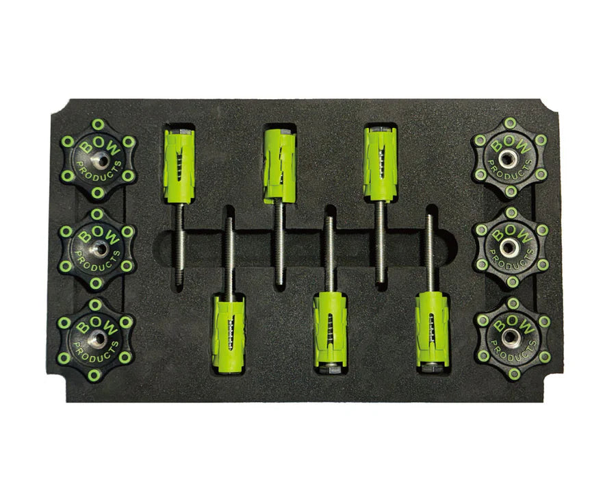 Bow Products Pack of Dogs Expandable Woodworking Bench Dogs suits 3/4in & 20mm Dog Holes