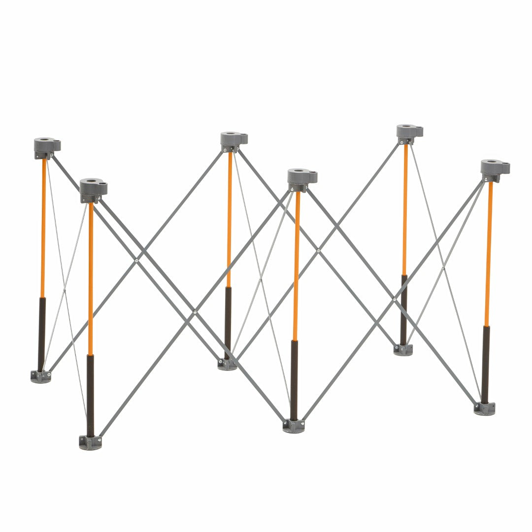 BORA Centipede Workstand 0.6m x 1.2m Unit, 4 X-Cups, 2 Clamps, C/S Bag