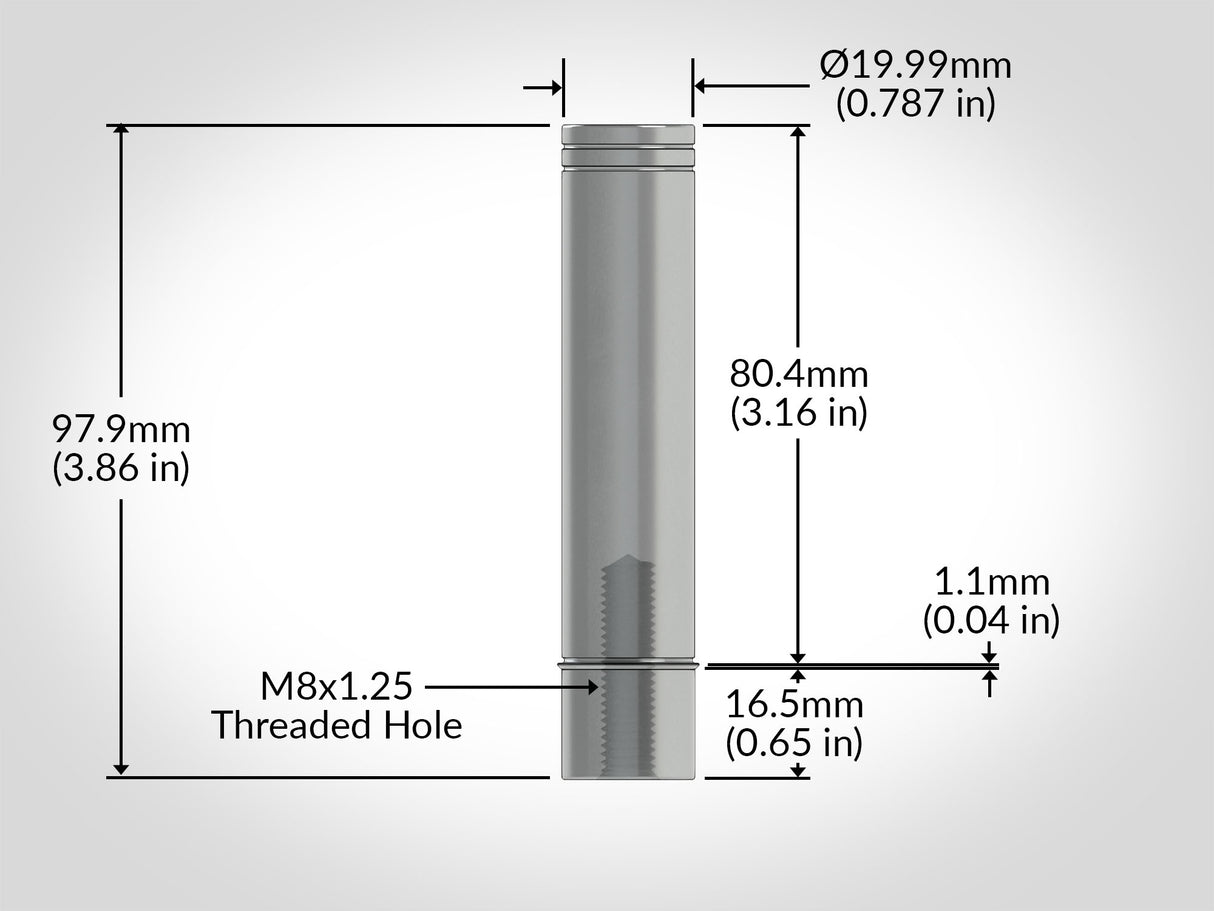 TSO Products Chamfer Bench Dog, Close Fit, Tall (Set of 2)