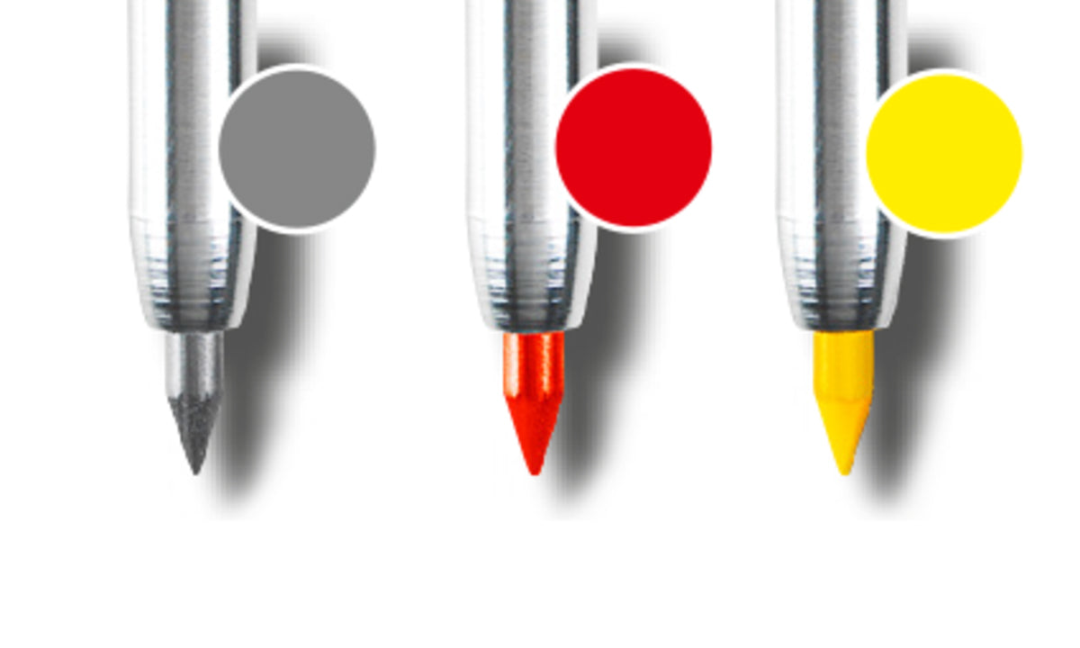 Coloured lead types for TLM