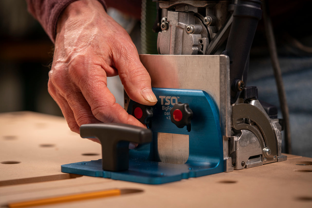 TSO Products DBF-45 BigFoot v2.0 Base System for Festool Domino
