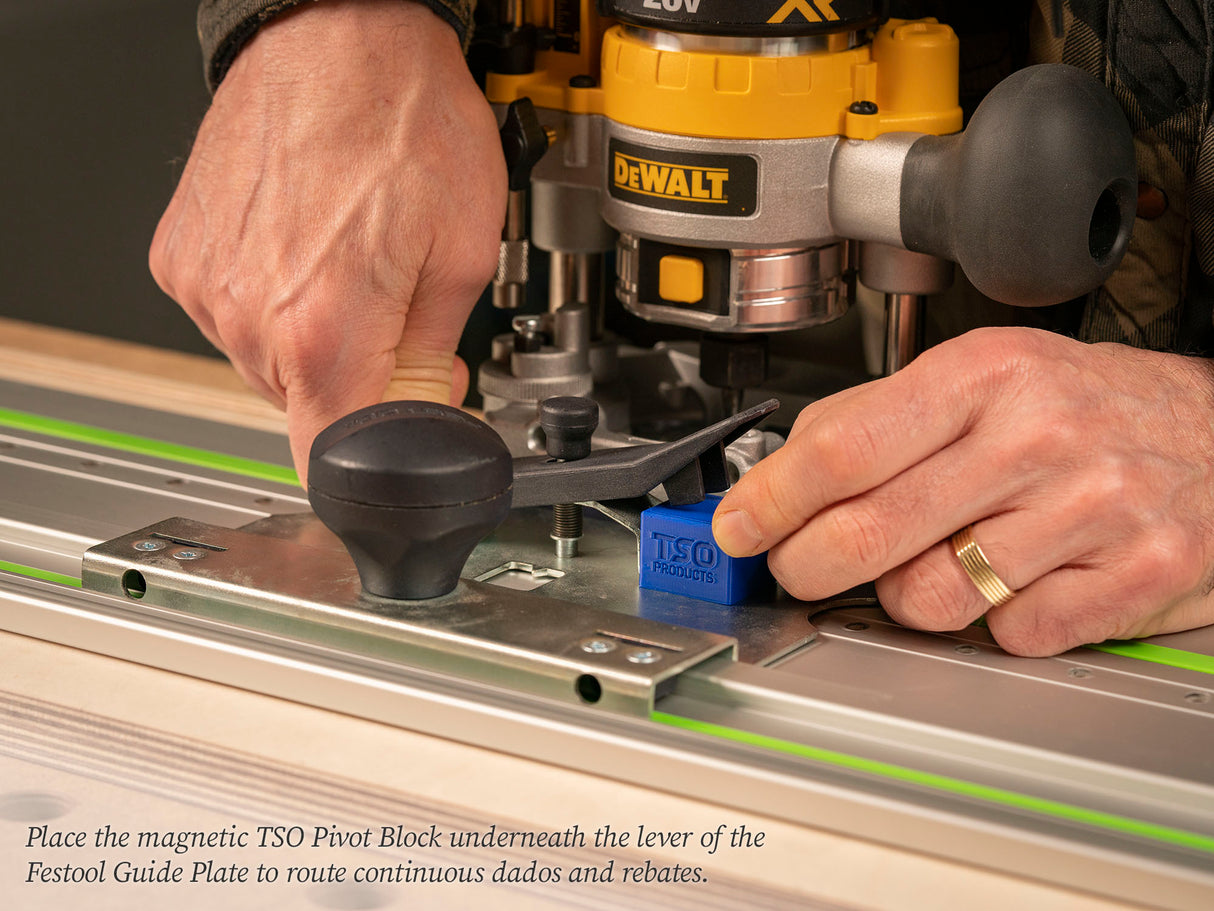 TSO Products LR 32 Guide Plate Adapter Kit, DEWALT