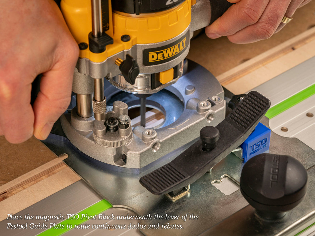 TSO Products LR 32 Guide Plate Adapter Kit, DEWALT