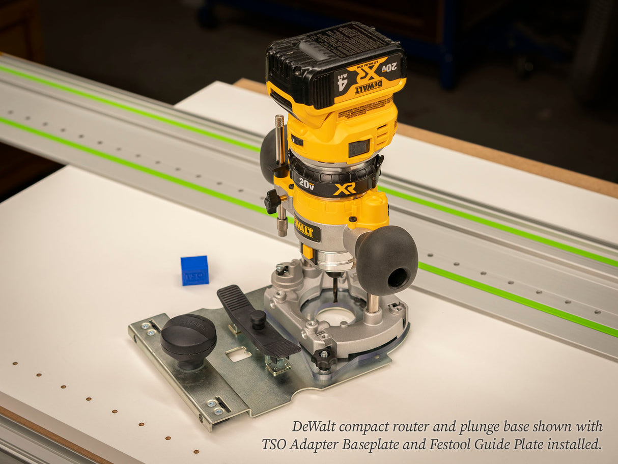 TSO Products LR 32 Guide Plate Adapter Kit, DEWALT