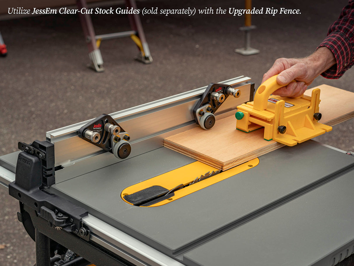 TSO Products Rip Fence with T-Slots for 250mm / 10" DEWALT Jobsite Table Saw (DWE7491-XE / DWE7491RS)