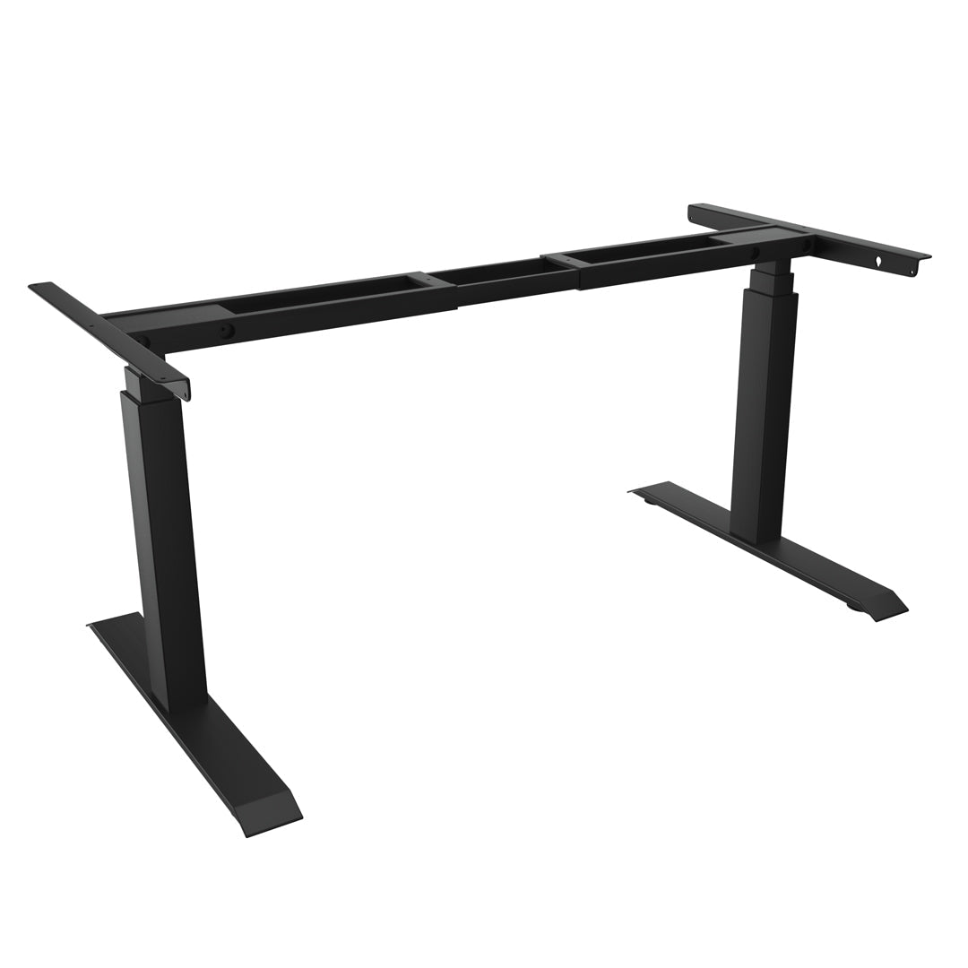 Hammer Roo Dual Motor Electric Sit Stand Desk Frame in Black