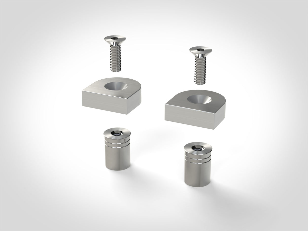 TSO Products Flat Face Bench Dogs - Pair