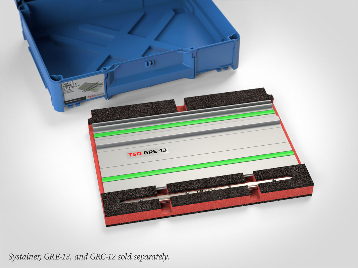 TSO Products Systainer Foam Insert Set for GRE-13 Guide Rail Extension and GRS-16 Guide Rail Squares