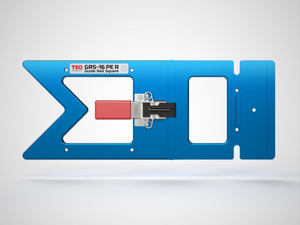 TSO Products GRS-16 PE R Guide Rail Square for AEG/RIDGID Track Saws