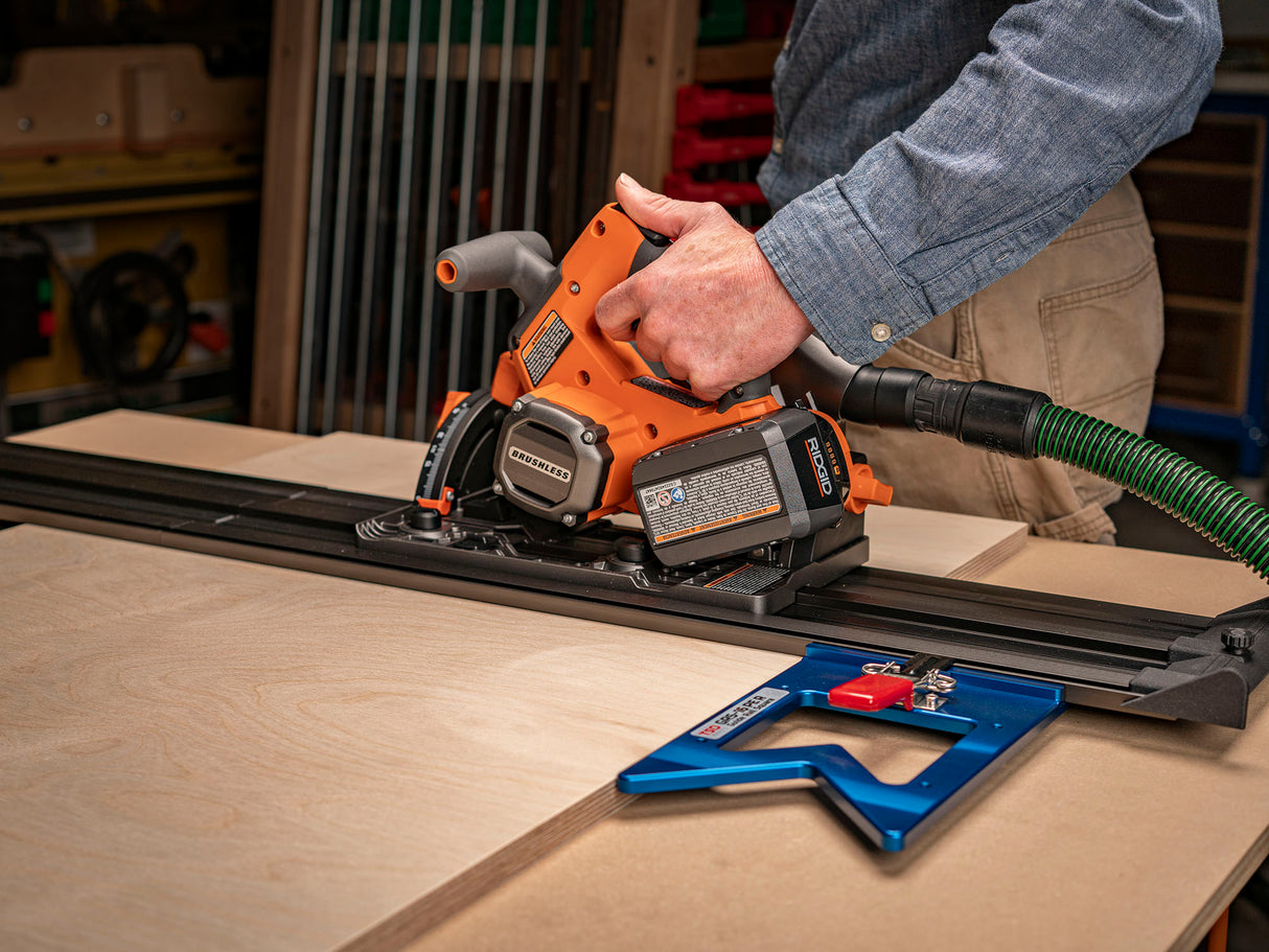 TSO Products GRS-16 PE R Guide Rail Square for AEG/RIDGID Track Saws