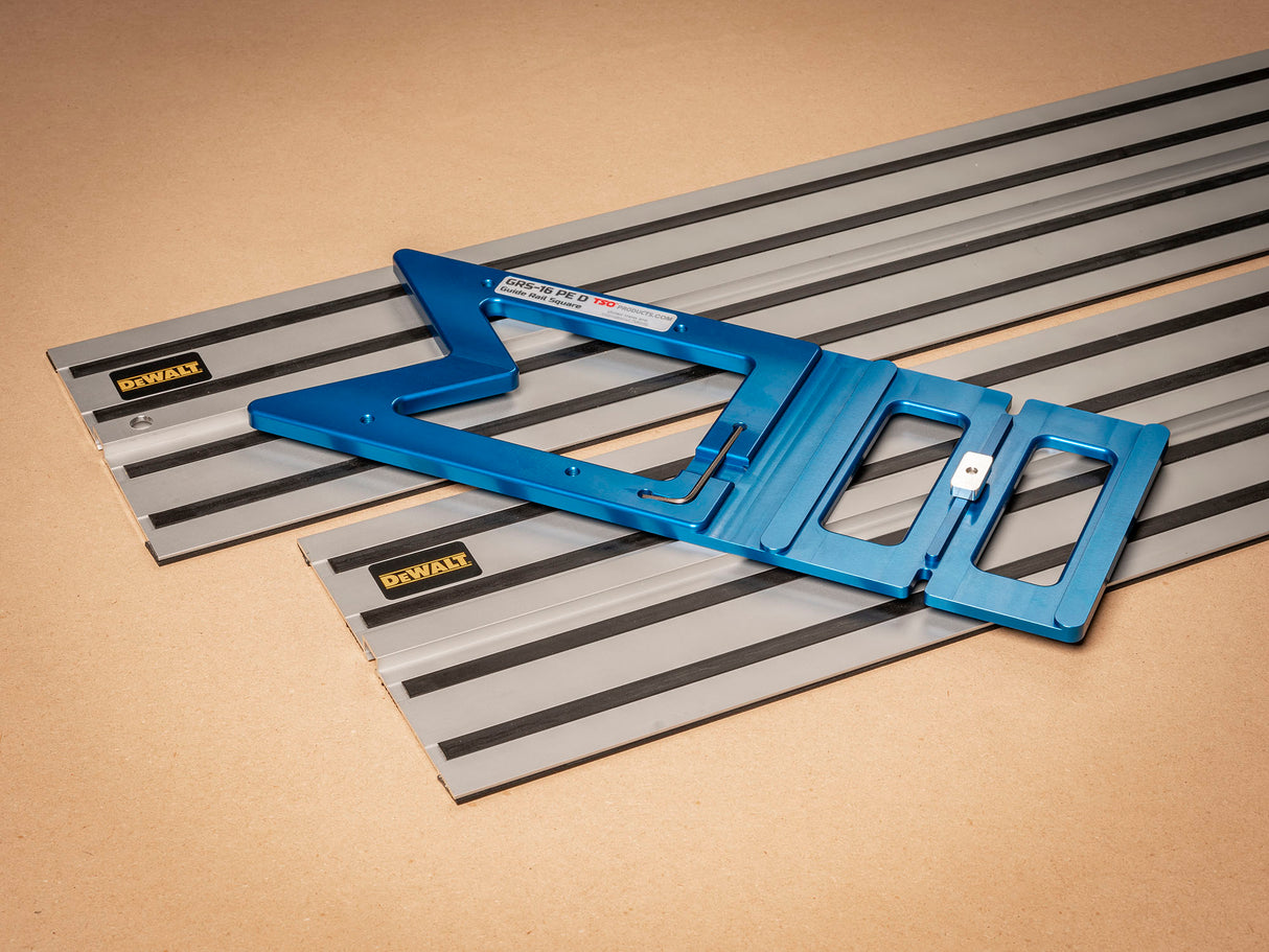 TSO Products GRS-16 PE D Guide Rail Square suits Dewalt