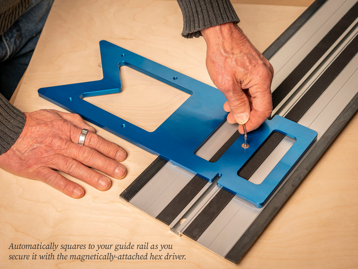 TSO Products GRS-16 PE D Guide Rail Square suits Dewalt