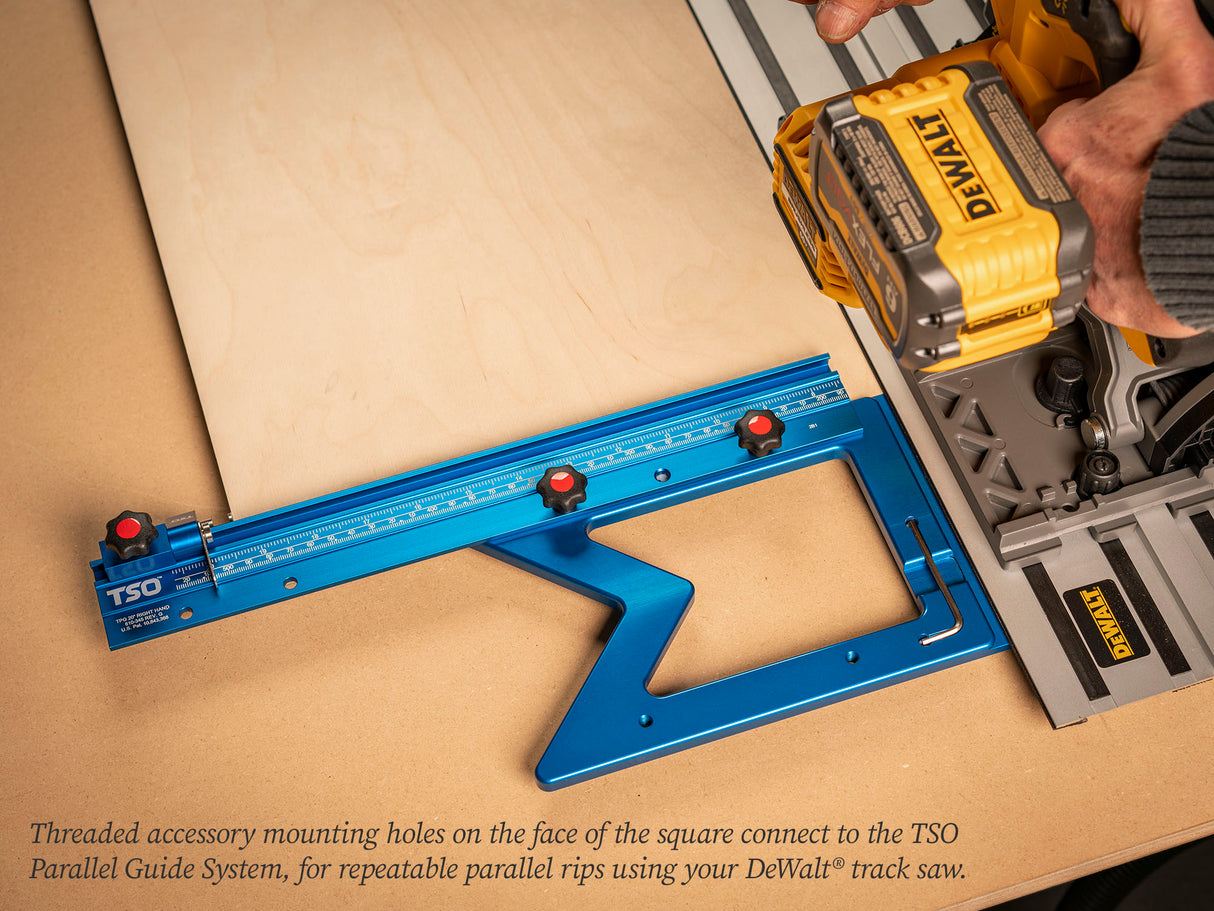 TSO Products GRS-16 PE D Guide Rail Square suits Dewalt