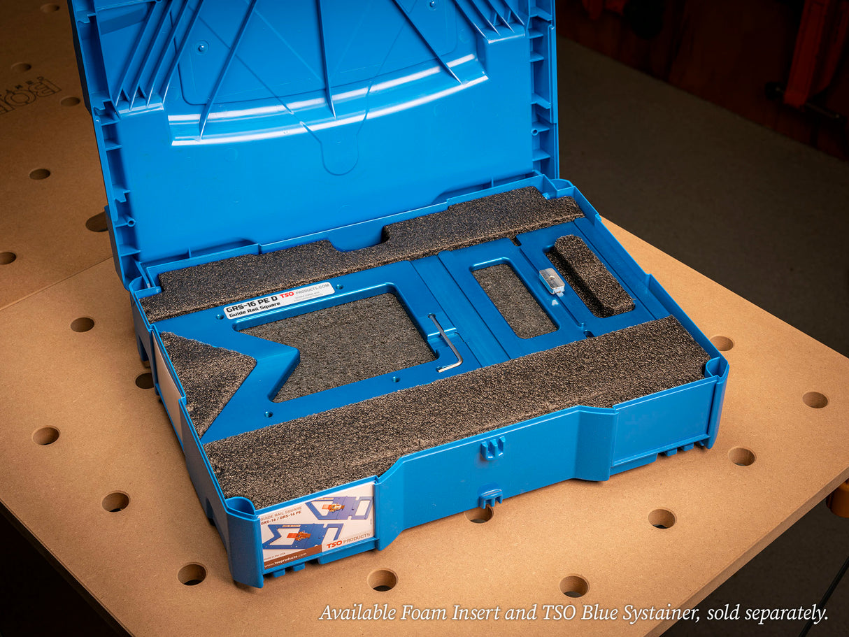 TSO Products GRS-16 PE D Guide Rail Square suits Dewalt