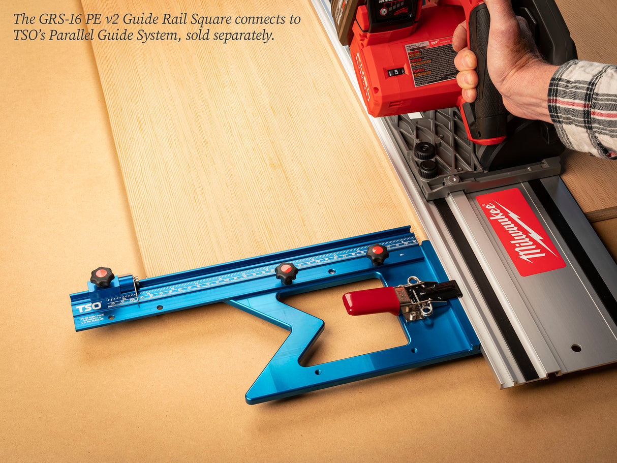 TSO Products GRS-16 PE v2 Guide Rail Square