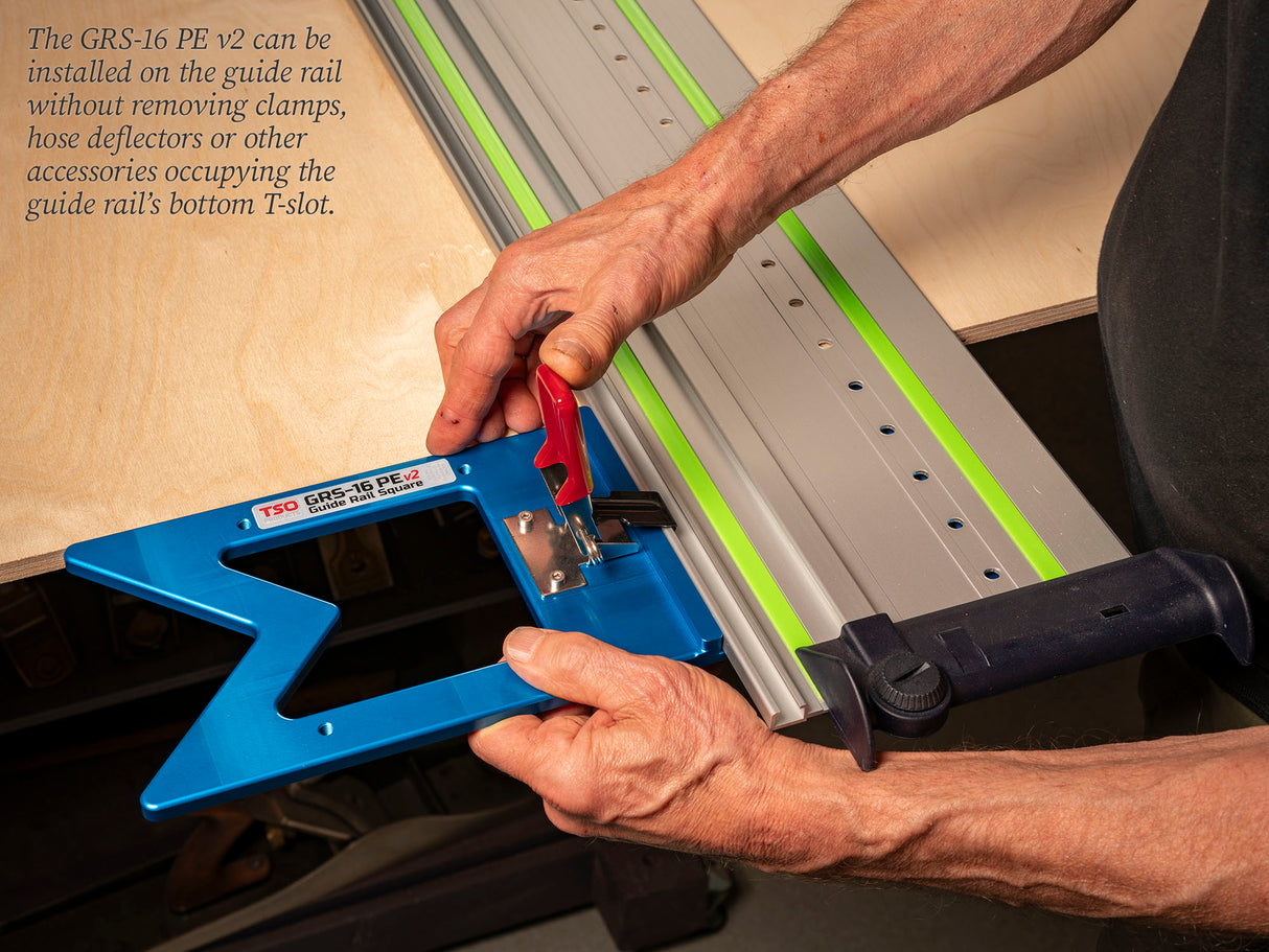 TSO Products GRS-16 PE v2 Guide Rail Square