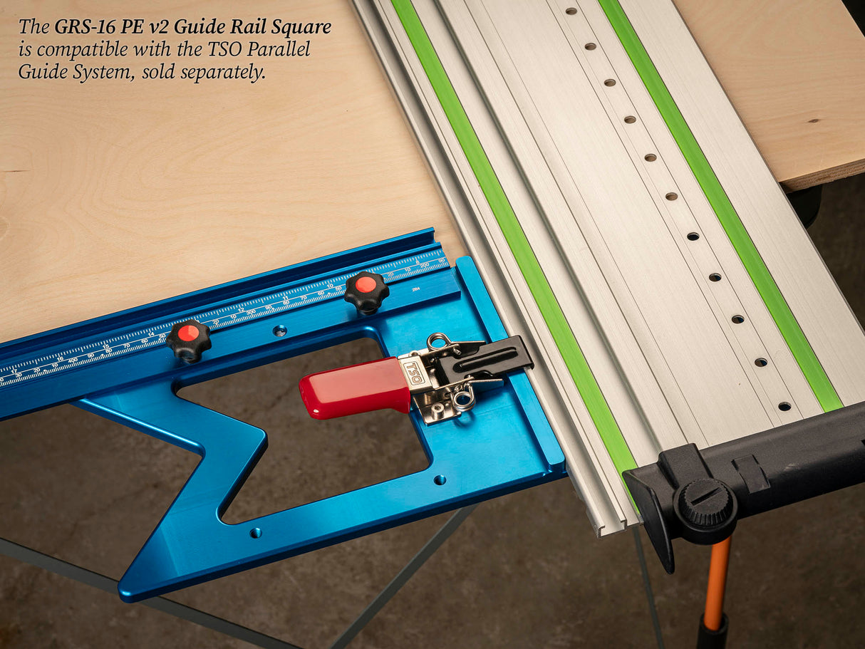 TSO Products GRS-16 PE v2 Guide Rail Square
