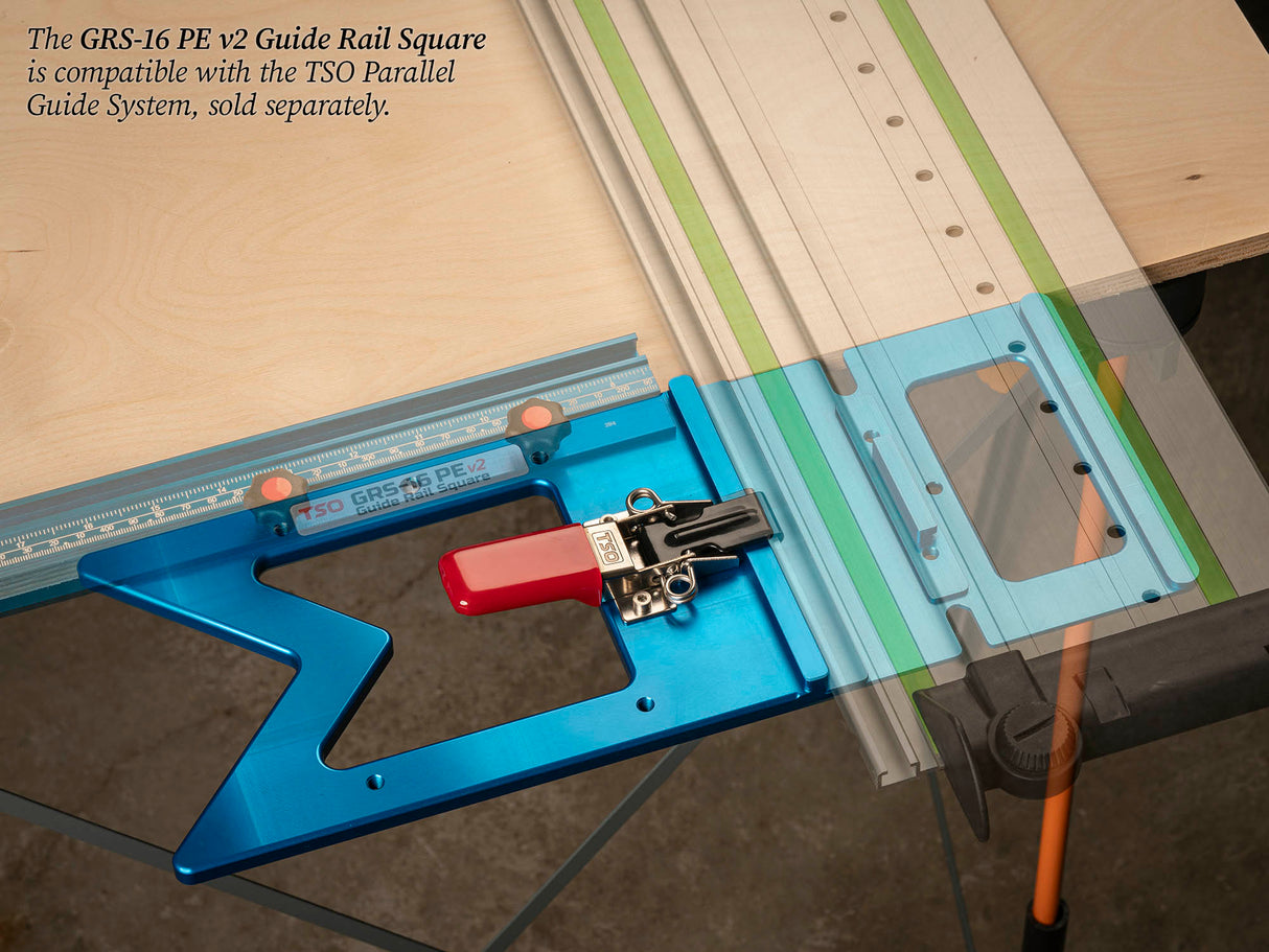 TSO Products GRS-16 PE v2 Guide Rail Square