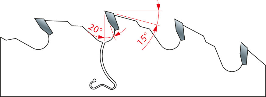 Freud Industrial Rip Cut Circular Saw Blade - 250mm Diameter - 24 Tooth - 30mm Bore - LU1D 0101