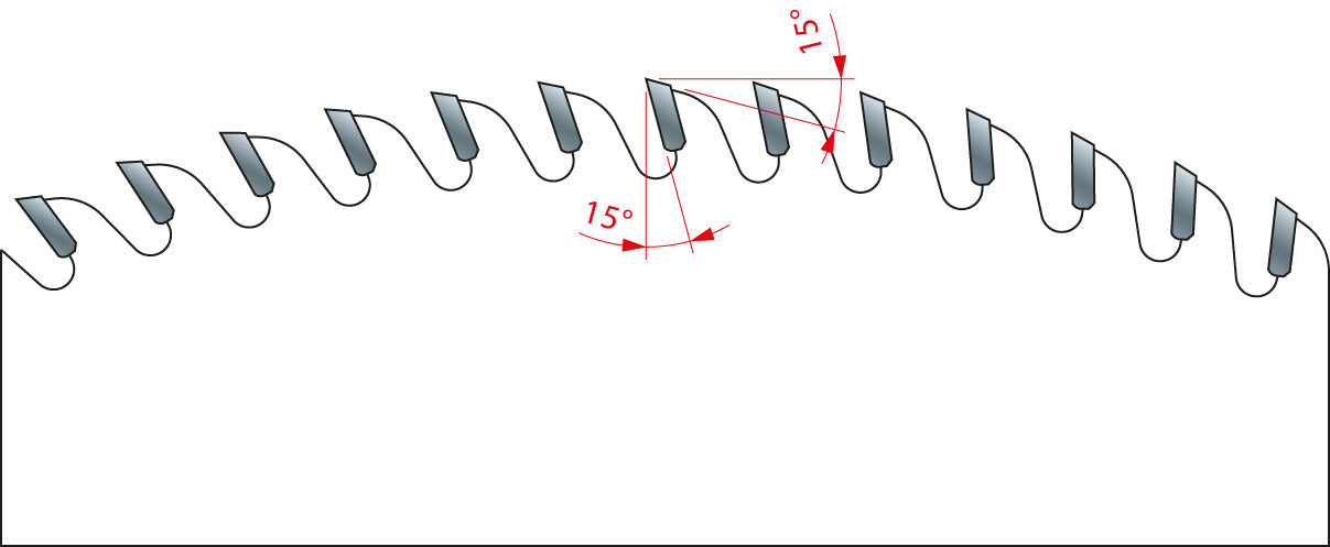 Freud Industrial Timber Frame Mirror Finish Fine Cut Off Circular Saw Blade - 250mm Diameter - 100 Tooth - 30mm Bore - LU1L 0101