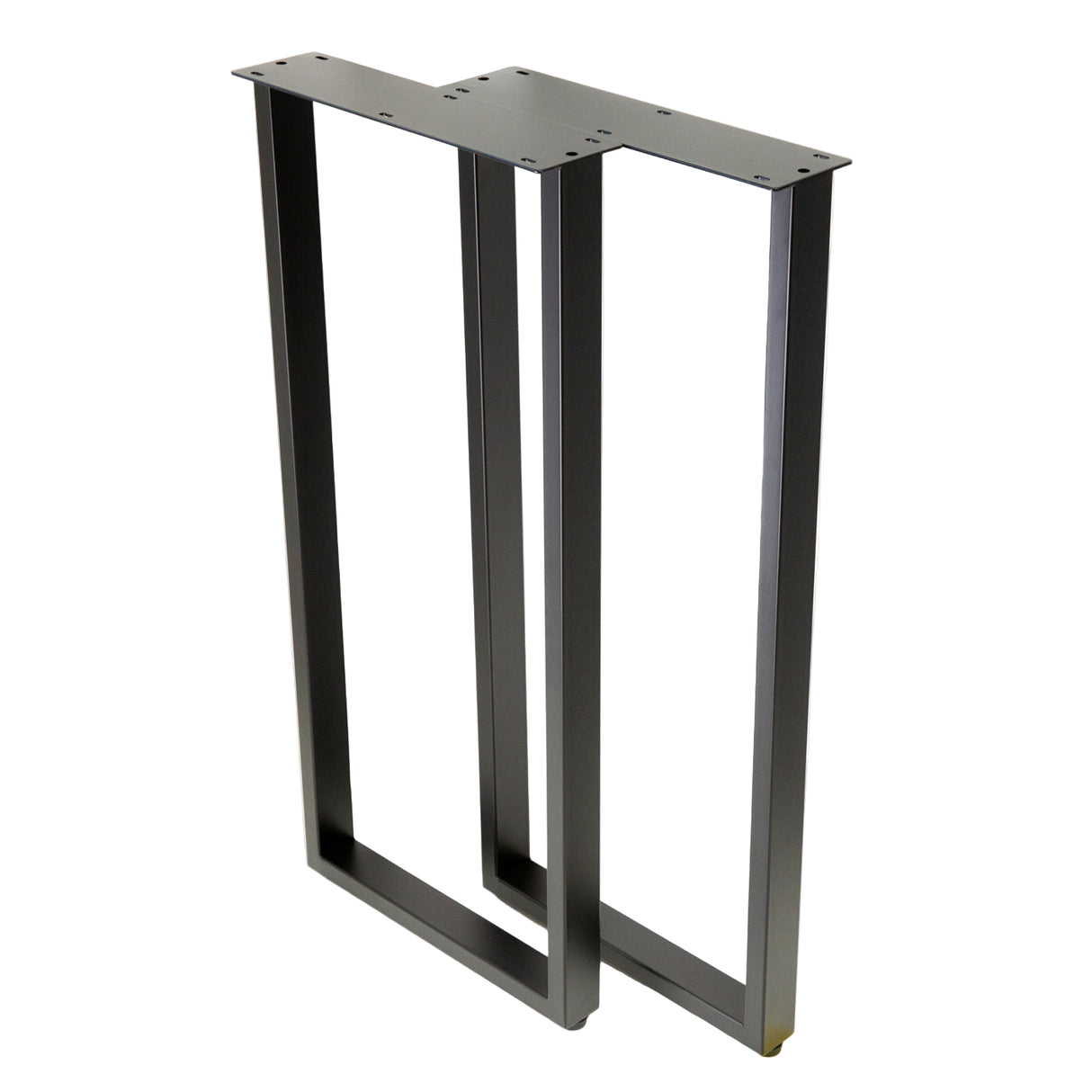 U Shape Rectangular Counter Table Legs 400x400x900mm - 50x25